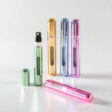 1pc/2pcs/3pcs 8ml Portable Refillable Travel Perfume Atomizer, 8ml Travel Size Spray Bottle, Pocket Wallet Perfume Container, Refillable Travel Spray Bottle, Pump Style Perfume Decanter, Back To School - Multicolor 8ml - View 13
