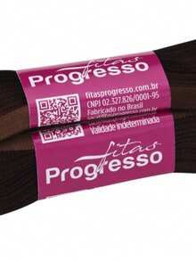 Satin Ribbon, 7mm Wide, In 10m Lengths. - COFFEE BROWN (color 340) - View 2