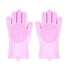 宠物洗澡用品 - 宠物洗澡按摩去毛手套、洗澡刷、狗狗洗澡刷、宠物按摩刷、高品质硅胶手套刷（适用于：宠物猫、宠物狗等。宠物洗澡按摩去毛） - 彩色 - 查看 14