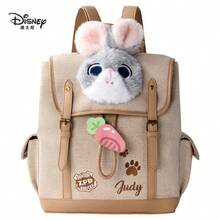 Disney 迪士尼疯狂动物城大容量背包，适合高中生和大学生，休闲迪士尼涤纶背包 - B - 查看 13