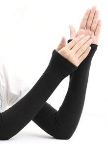 1 双羊毛保暖袖套，男女通用，加厚柔软，防风保暖，弹性设计，适合秋冬季驾驶、骑行、通勤。 - 各種各樣的 - 查看 5