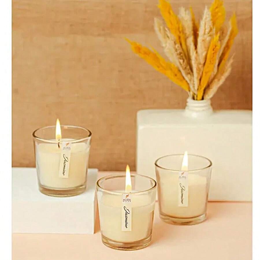 Add A Touch Of Ambiance To Your Travels | Mini Scented Candles As Souvenirs | Stylish Portable Fragrances And Perfect Photo Props - 1PC - View 1