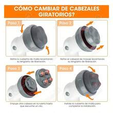 Masajeador De Celulitis Eléctrico Infrarrojo De Mano-4 En 1 - Rojo y blanco - Ver 8