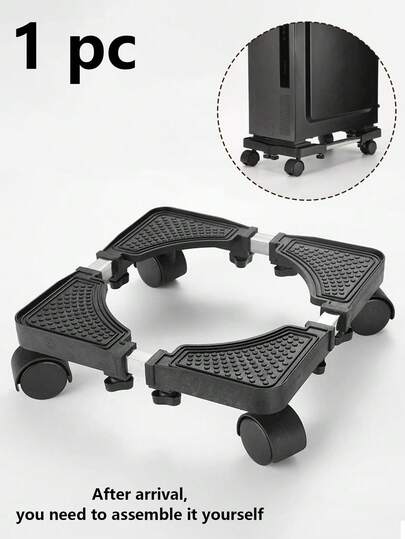 Universal Mobile Roller Base With Casters - Heavy Duty Cooling Stand For Computer Towers And Water Coolers | Adjustable Roller Stand Suitable For Home Office, Gaming Setup, Server Racks, Floor Ventilation And Cable Management | Desk And Household Appliance Movable Cart, Easy Sliding Roller Base For Refrigerator, Air Purifier, Printer | PC Heatsink, Furniture Sliders, Moving Assistant | Suitable For Housewarming, Christmas And Birthday Gifts