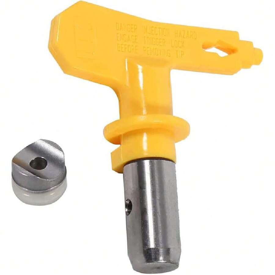 Accesorios de Boquilla de Punta de Pistola de Pintura sin Aire Reversible Pulverizador de Acero de tungsteno Boquilla atomizadora en Forma de Abanico para máquina de pulverización (311),40978701 - A - Ver 1