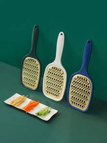 Double-Sided Coarse & Fine Julienne Slicer With Non-Slip Handle, Suitable For Cabbage, Potato, Cucumber, Carrot, Salad Preparation, Multi-Functional Shredder Tool, Cheese Grater, Metal Baking Utensil, Essential Kitchen Accessory For Cooking Enthusiasts - Multicolor - View 9