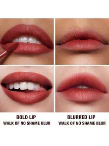 Charlotte Tilbury Airbrush Flawless Matte Finish Liquid Lipstick #Pillow Talk Blush Matte，6.8ml/0.22 Oz | 超柔雾面配方，打造柔焦丝绒妆效 | 持久不拔干的哑光唇色 | 显色度高，丝滑触感 - Walk of No Shame Blur - 查看 2