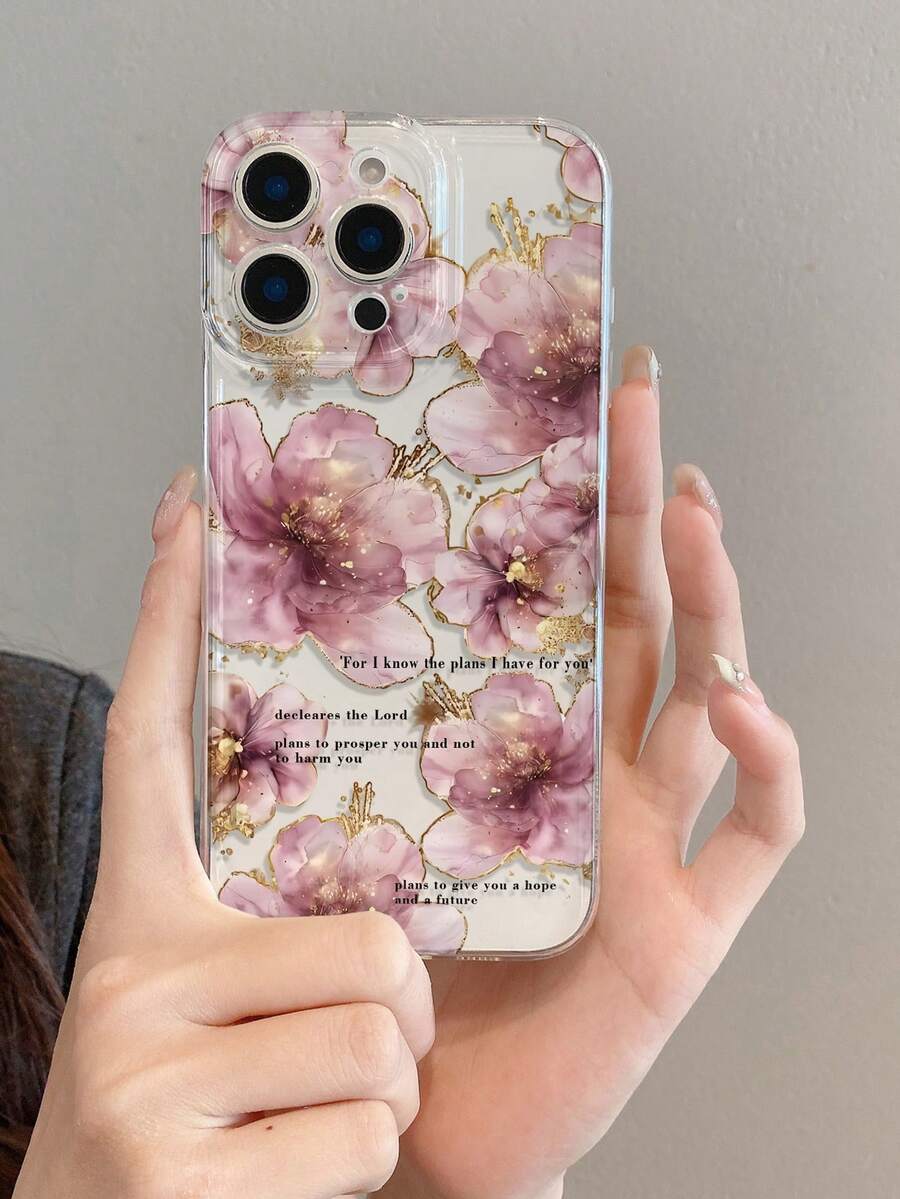 1 chiếc ốp lưng điện thoại TPU trong suốt dày dặn, chống rơi vỡ, phủ UV, viền vàng độc đáo, họa tiết hoa hồng, tương thích với dòng /Galaxy, bảo vệ ống kính và có thể dùng như ốp bảo vệ, món quà lý tưởng cho năm mới, Giáng sinh, Halloween hoặc Ngày Valentine. Phiên bản quốc tế, không phải phiên bản nội địa.