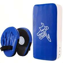 Set de 3 piezas: Saco de boxeo, Almohadilla de enfoque de boxeo, Almohadilla de patadas de Taekwondo, Adecuado para entrenamiento de boxeo, Taekwondo, Karate, Muay Thai, MMA - Multicolor - Ver 14