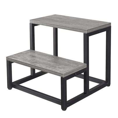 Taburete de dos peldaños para adultos y niños. Taburete doble. Soporta hasta 227 kg