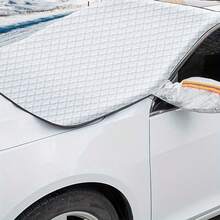 1pc Car Snow Cover, Suitable For Icy And Snowy Weather, Effectively Prevents Icing And Dust, Fits Sedans And SUVs - 2026 Model - View 7