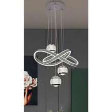 Lámpara colgante LED de lujo, moderna y discreta para uso doméstico, adecuada también para restaurantes y hoteles. - 1 pieza - Ver 4