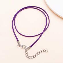 10pcs 45+5cm DIY Necklace Wax Thread Jewelry Accessories Necklace Rope Leather Rope Jewelry Making Parts Craft Supplies (20 Colours) - Multicolor - View 9