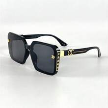 1副经典时尚女士太阳镜，奢华时尚防紫外线眼镜 - 彩色 - 查看 4