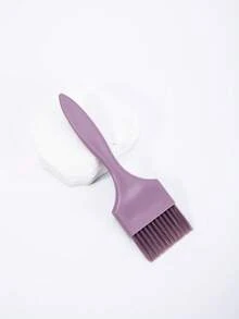 1pc Hair Dye Brush, Professional Hair Coloring Brush Soft Bristle Hair Dyeing Tool For Salon & Home DIY Hair Color Application - Multicolor - View 12