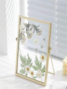 手工干花压制展示框，镂空3D植物标本保护双面透明玻璃框 - 均碼 - 查看 9