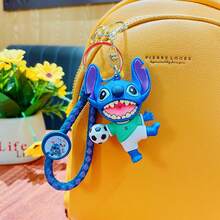 Móc khóa hình Stitch của Disney, phụ kiện trang trí túi xách dễ thương, đồ trang trí xe hơi, thích hợp làm quà tặng cho bạn bè. - Nhiều màu - Xem 5
