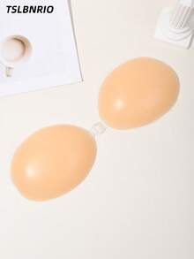 New Silicone Invisible Lift Bra, Enhances Cleavage - Apricot - View 9