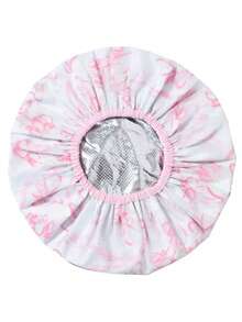 1/3个双层护发帽，防脱发帽，产后帽，发膜帽，干湿两用帽，睡眠帽 - 彩色 - 查看 3