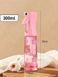 Bình xịt du lịch PET có thể nạp lại hình gấu Teddy và nơ trái tim, bình xịt phun sương áp suất cao chuyên nghiệp, bình xịt phun sương tự động liên tục áp suất cao 200ml/300ml, dụng cụ tạo kiểu tóc, sản phẩm và phụ kiện chăm sóc tóc, đồ dùng cần thiết khi đi làm tóc, bình xịt đa chức năng. - Nhiều màu - Xem 11
