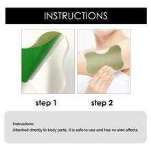 3 Bags Of Care Patches With Lazy Mugwort Essence To Soothe The Skin - Green - View 8