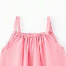 Baby Boy/Baby Girl Cotton Loose-Fit Jumpsuit - 粉色 - 查看 5