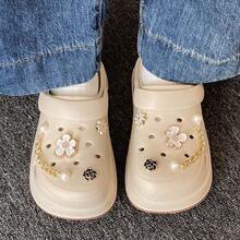 2026 New Summer Casual Breathable Slip-On Sandals, Comfortable Lightweight Fashionable Closed Toe Beach Slippers - Khaki - View 5