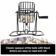 Cardinal Classics Metal Bingo Cage Set | Deluxe Numbered Ball Bingo Game For Kids & Adults, 8 Years And Up - default - 查看 4