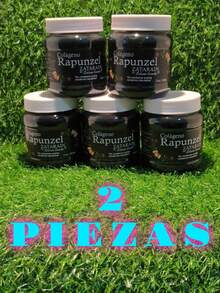 2 Piezas de Crema de Colageno Rapunzel 250 ml - Tamaño de viaje - Ver 1