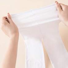 Meias-calças de balé femininas - Leggings de dança macias em nylon e elastano, sem costura, rosa e branca, elásticas, ideais para prática confortável de balé, roupa flexível | Leggings justas | Roupa de dança, meias-calças de balé, adequadas para treinamento e apresentações com sapatilhas de ponta | Traje de balé confortável, meias-calças de dança femininas, meias-calças de dança multicoloridas para primavera, verão e outono, leggings justas para apresentações com ótima elasticidade - Multicolorido - Ver 9