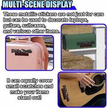 New 2PCS 3D Metal We People Edition Car Emblem Sticker \U2013 Self-Adhesive Raised Tailgate Emblem Car Fenders Badge  \U2013 Personalized Auto Body Embossed Drative  Stickers For Cars (Red/Black) - Red Black - View 5