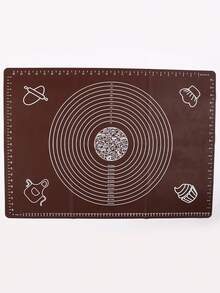 1 件特大 27.6 英寸/ 25.6 英寸/ 19.7 英寸硅胶烘焙垫面团揉面垫、不粘擀面糕点面团披萨垫、烘焙垫、面包糕点板、硅胶饼皮垫 - 彩色 - 查看 20