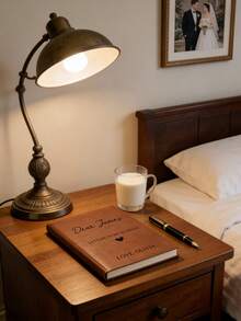 1pc Customized Notebook - Personalized Text Love Letter Diary, Customized Couples Notebook, Romantic Customized Journal, Suitable For Anniversary, Valentine's Day, Birthday, Wedding, Christmas, Husband Gift, Wife Gift, Special Occasions - A5 - View 5