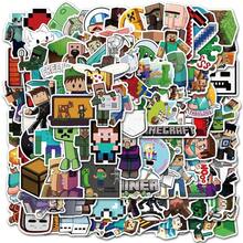 100pcs Classic Game Minecraft Graffiti Stickers, Waterproof Decals For Notebook, Luggage, Car - 100 PCS - View 1
