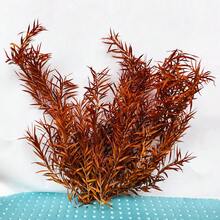 Aquarium Plants Plastic Realistic Fish Tank Artificial Plants Ornament Sand Table Landscaping With Simulated Reeds - A - View 11