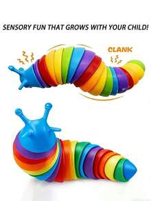 1/4 món đồ chơi sâu bướm lông xù ngẫu nhiên màu sắc, đồ chơi giảm căng thẳng hình sên, phù hợp cho trẻ em và người lớn, đồ chơi cảm giác dễ thương, phù hợp cho trẻ tự kỷ, đồ chơi giảm stress | Quà tặng lễ Phục Sinh - Nhiều màu - Xem 15