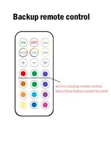 3pcs/Box Dimmable LED RGB Cabinet Lights With Remote Control, Battery Powered, Magnetic Embedded Design, Suitable For Kitchen Cabinet, Warm White, Daylight, Cool White + RGB - Magnetic RGB Cabinet Light - View 9