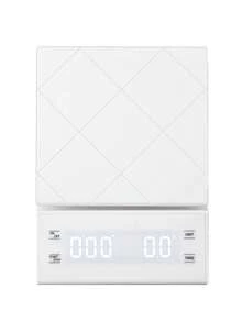 1 厨房咖啡秤，带定时器，高精度 G 厨房烘焙家用小型中药秤，单位转换 G/Oz/mL，厨房用品，烘焙工具，食品秤（不含电池） - 彩色 - 查看 10