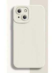 Funda Líquida Ultra Delgada Para 16 Plus 15 Plus 14 Plus 13 Pro 12 Pro 11 Pro Xs Lente Completamente Envuelta Anti Rayones 17 17promax 17 17promax - Blanco - Ver 2