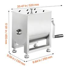 Picadoras de carne de cocina - 15 L (tamaño máximo 6,8 kg) - Ver 10
