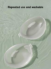 Strapless Invisible Bra Pads | Strong Adhesive Cleavage Enhancing Invisible Bra Pads | Reusable Silicone Backless Bra Pads, Suitable For Swimwear, Bikini, Running And Daily Wear - Clear - View 6