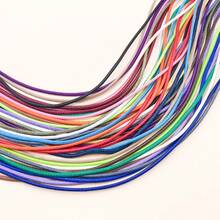 10pcs 45+5cm DIY Necklace Wax Thread Jewelry Accessories Necklace Rope Leather Rope Jewelry Making Parts Craft Supplies (20 Colours) - Multicolor - View 5