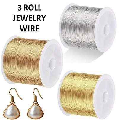 Sợi nylon mềm trong suốt, dây xâu hạt thủ công, dây buộc kẹp tóc handmade, dây bện trang sức, dây gói quà hoa, thích hợp để tự làm vòng cổ, vòng tay, bông tai, làm trang sức, gói quà, đồ thủ công làm vườn.