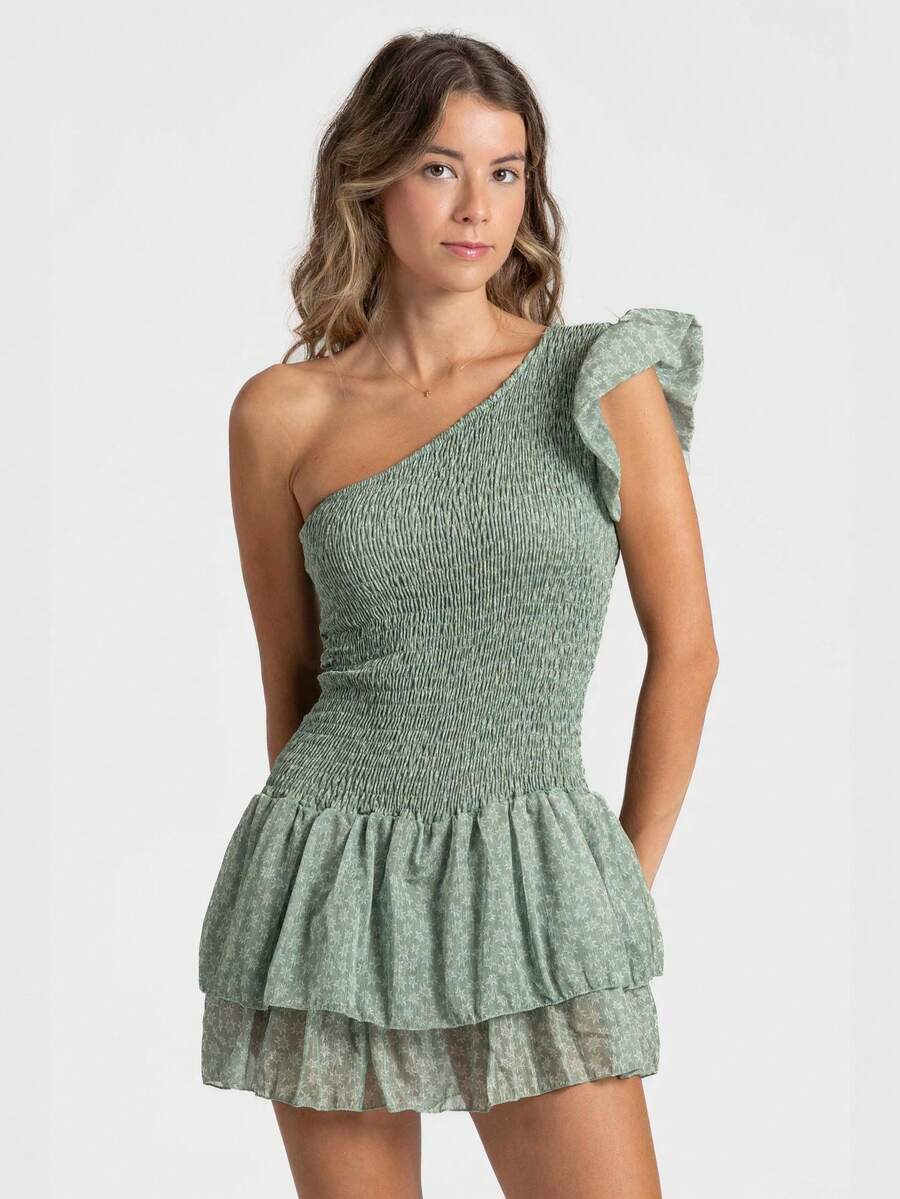 ARMONIAS Women Midi Dresses - Green - View 1