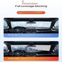 Foldable Car Windshield Sun Shade, Sunshade Board, Blocks UV Rays - Snow Shield - View 6