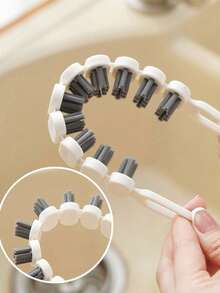 1 chổi cọ bồn rửa linh hoạt, chổi lông cứng đa năng thích hợp cho nhà bếp và phòng tắm, lý tưởng cho các rãnh cửa sổ, bồn cầu và nhà bếp. - 18 lần nạp lại - Xem 5