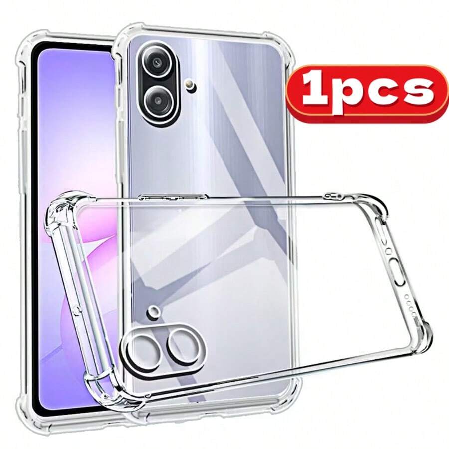 1 pezzo Custodia telefonica trasparente antiurto, compatibile con Samsung Galaxy S26/S26+/S26 Ultra/ S24/Galaxy S23/Galaxy S22/Galaxy S21/Galaxy S20/Galaxy S10/Galaxy A73/Galaxy A80/Galaxy A81/Galaxy A72/Galaxy A71/Galaxy A55/Galaxy A54/Galaxy A51 e altri modelli, versione internazionale, non la versione domestica, regalo di primavera - uno - Visualizzare 1