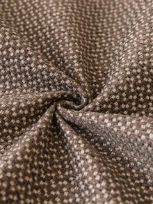 1pc Linen-Like Sofa Cushion Cover, High Grammage, Thick , Modern Minimalist Style. Machine Washable, Pet-Friendly, Anti-Slip Particles. Suitable For Living Room, Bedroom, Office Multi-Purpose Sofa Pad - Coffee Brown - View 10