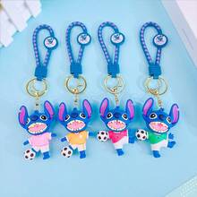 Móc khóa hình Stitch của Disney, phụ kiện trang trí túi xách dễ thương, đồ trang trí xe hơi, thích hợp làm quà tặng cho bạn bè. - Nhiều màu - Xem 3