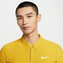 Nike 男士 AS M NKCT DFADV SLAM POLO MBPOLO 针织翻领短袖 Polo 衫 TIB1021-389 - 黃色 - 查看 3